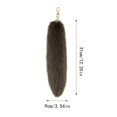 thumbnail image 2 of ARUTOOY Premium Faux Fur Tail Keychain Realistic Fluffy Fox Tail Accessory for Bags Costumes and Cosplay, Tail Keychain Gift for Party, 2 of 5