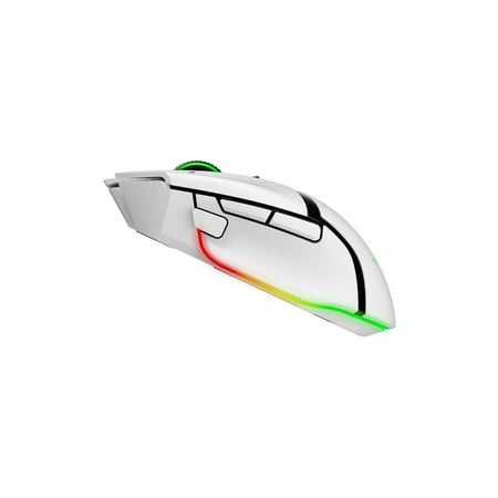 Basilisk V3 Pro Customizable Wireless Gaming Mouse with Razer HyperScroll Tilt Wheel - White