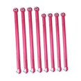 thumbnail image 2 of Yinanstore RC Tirette Pièce de Rechange Robuste RC Tie Rod pour MN86S MN128 1:12 RC Accessoires Rouge, 2 of 8
