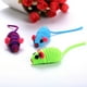 thumbnail image 4 of 6pcs juguete de ratón de cuerda elástica ratón divertido gato jugando accesorios gato juguete interactivo juguete (color aleatorio), 4 of 5
