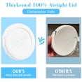 thumbnail image 6 of Syntic 2 Pack 1 Gallon Glass Storage Jars with Lids for Store Dry Goods, Airtight Glass Jars for Kombucha Brewing, Sun Tea, Canning, Pickling Eggs, 6 of 9