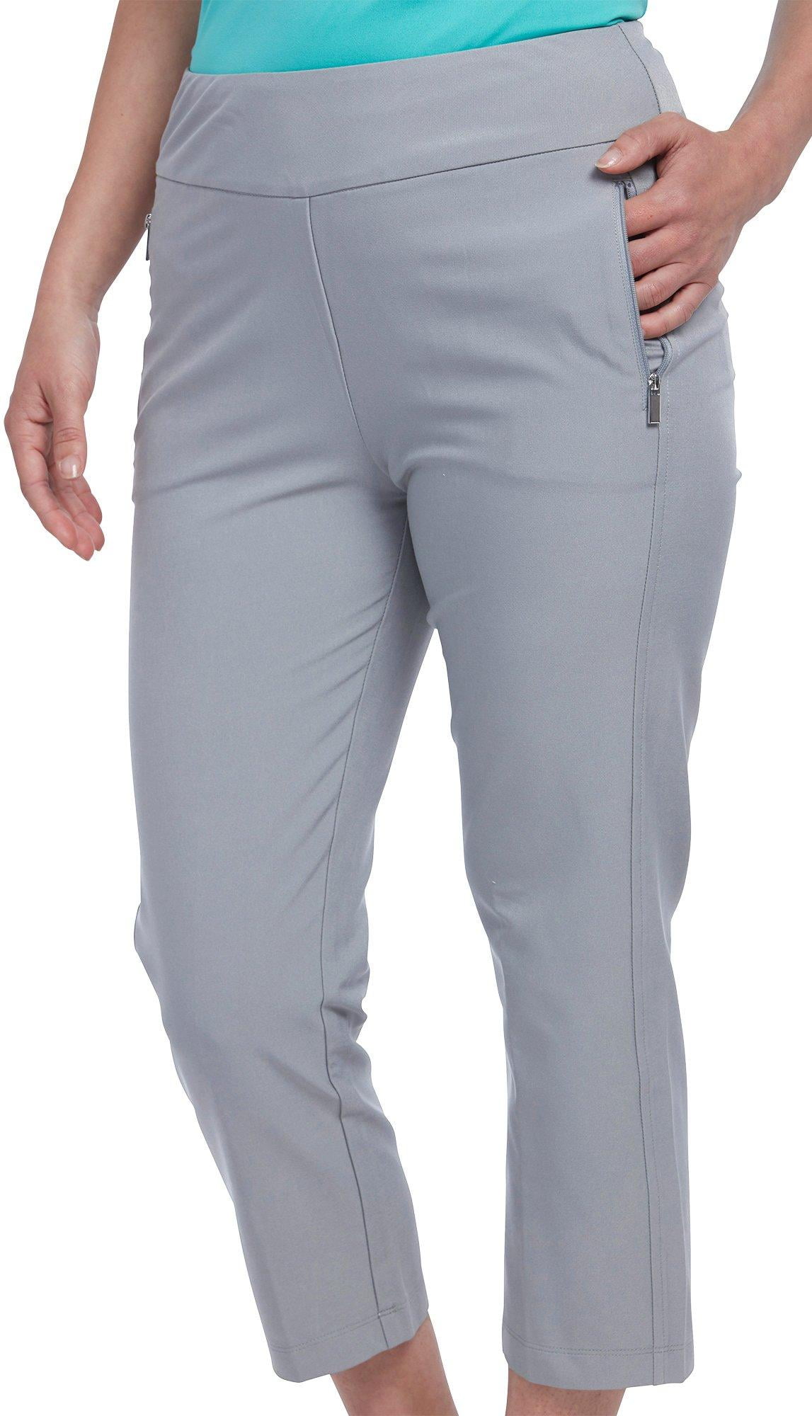 PEBBLE BEACH Womens Pull On Capris 16 