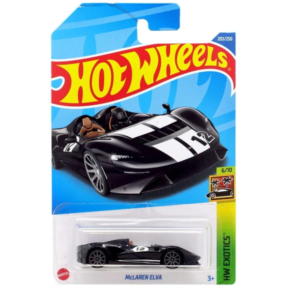 Hot Wheels HW Exotics Mclaren Elva Diecast Car