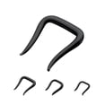 thumbnail image 2 of Reteneurs de Septum en Verre Pyrex Noir, 3 Tailles au Choix, 2 of 2