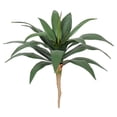thumbnail image 4 of 16in Faux Agave Plant, UV Protected Green Artificial Agave, Unpotted Mini Fake Succulent for Indoor Outdoor Decoration, 4 of 7
