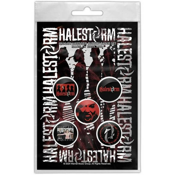 Halestorm Badge Portrait (Lot de 5)