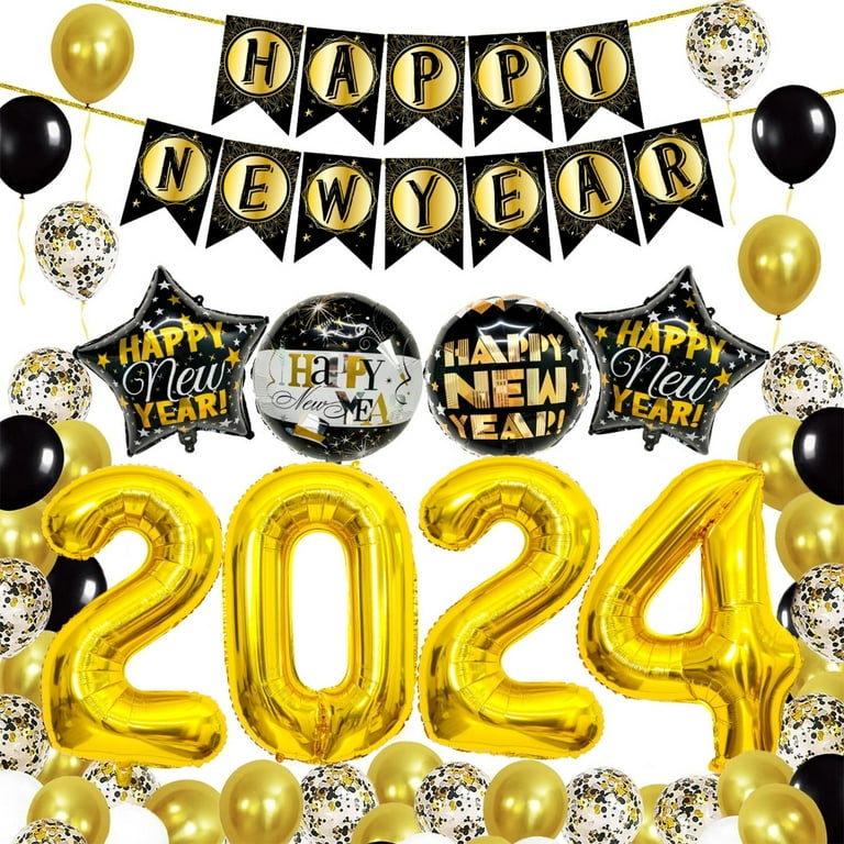 TINYSOME New Year's Eve Party Decoration 2024 Happy New Year