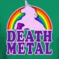 thumbnail image 3 of CafePress - Funny Death Metal Rainbow Unicorn (Vintage Distres - Men's Classic Graphic Cotton T-Shirt, 3 of 4