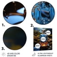 thumbnail image 3 of Designart "Stylish Blue Perfume Delight V" Fashion Metal Art Print, 3 of 5