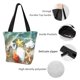 thumbnail image 4 of Balery Seashell On The Beach Bolsa de Hombro con Diseño, Bolsa Grande y Duradera, Bolsa Versátil para Compras, 4 of 6