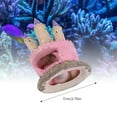 thumbnail image 3 of Pink Princess Castle Fish Cave Aquarium Ornament Fish Tank Decoration Workhe, 3 of 8