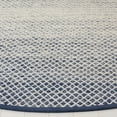 thumbnail image 3 of SAFAVIEH Montauk Vaughn Geometric Cotton Area Rug, Navy/Ivory, 6' x 9', 3 of 3
