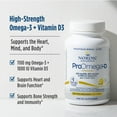 thumbnail image 4 of Nordic Naturals ProOmega-D Softgels, 1280 mg, Lemon, Fish Oil, 120 Ct, 4 of 8