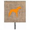 thumbnail image 2 of Carolines Treasures BB1086-BL-OR-SH4 Greyhound Burlap And Orange Leash Or Key Holder, 2 of 2