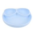 thumbnail image 1 of Silicone Baby Plate Divided Suction Plate for Kids Children Toddlers Boys Girls, 1 of 8