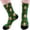 Green, variant on Personalized Photo Socks Custom Text and Image Print for Men Women Unisex Crew Socks Perfect Personalized Gift Idea