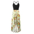 thumbnail image 3 of Robes d'Été Aguichant pour Femmes Robes pour Femmes Été Grande Taille Manches Courtes Robe Longue Ample Florale Robe d'Été Boho Robes Manches Longues Robe Femmes Grande Taille Robes pour Femmes Été, 3 of 4
