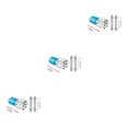 thumbnail image 2 of maskred Metal Box Transfer 370 Motor Accessory for WPL C14 Q60 Silver 3.17mm 3Set, 2 of 6