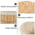 thumbnail image 4 of MOVTOTOP Standing Laundry Hamper Rattan Construction with Odor Prevention Feature for Home 1Pack 33.0X30.0X30.0In, 4 of 7