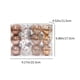 thumbnail image 3 of 24pc Christmas Pendant Christmas Party Pendant Christmas Tree Ornament Christmas Pendant Plastic Christmas Christmas Tree Wreath Decoration, 3 of 6