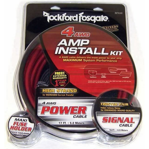 Rockford Fosgate Rfk4i 2 Channel Mono Amp Wiring Kit 4 Gauge 100 Pure Crystal Walmart Com Rockford Fosgate Rfk4i 2 Channel Mono Amp Wiring Kit 4 Gauge 100 Pure Crystal Walmart Com