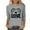 Gray, variant on VBTAPA Women Baseball Shirt Cute Baseball Mom Tshirt Baseball Graphic Tee Casual Summer Graphic Tee 3/4 Length Sleeve Crewneck Tops Sales of Today Gray XL