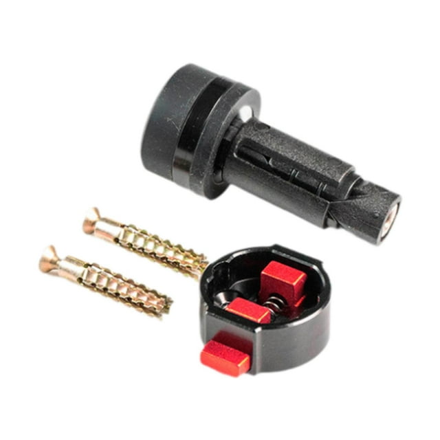 Soporte de pared Zulema para bicicletas Vertical 65cm Negro