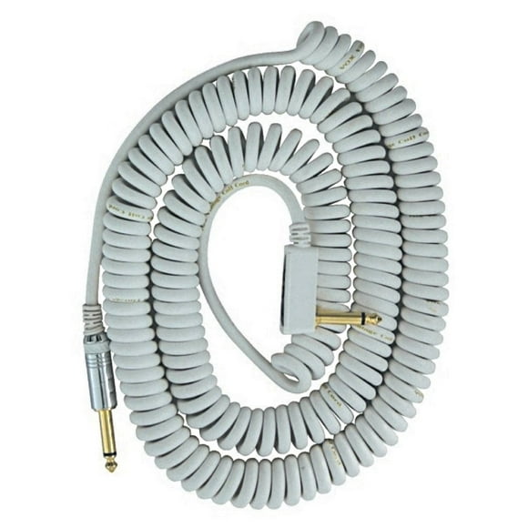 Cable electrónico VOX VCC090 blanco enrollado 9 m 1/4"