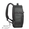 thumbnail image 3 of Camera Backpack with Dual Zipper Pulls, Adjustable Buckle, External Mesh , Stylish Design, Color Lining, Compatible with Most DSLR Cameras for Travel Bag, Comfortable Soft, 3 of 7