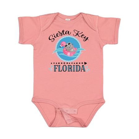 

Inktastic Siesta Key Florida Beach Trip Boys or Girls Baby Bodysuit