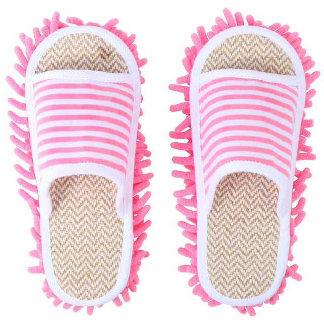 GOOHOCHY 1 par de pantuflas antideslizantes para limpieza de interiores, para hombre y mujer