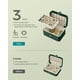 thumbnail image 4 of Joyero SONGMICS Travel Organizador de 2 capas, color verde bosque, 4 of 8