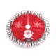 thumbnail image 3 of Falda de árbol de Navidad de la correa 80 cm de diámetro Diseño de doble yeacher estándar, 3 of 7