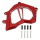 thumbnail image 3 of Cubierta de piñón delantero de motocicleta Protector de cadena Reemplazo de aleación de aluminio para ZX10R 2011-2017Rojo, 3 of 5