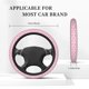 thumbnail image 3 of Balery Cute Cat Fundas elásticas antideslizantes para volante, funda protectora universal para hombre y mujer, 15 pulgadas, accesorios para coche., 3 of 6