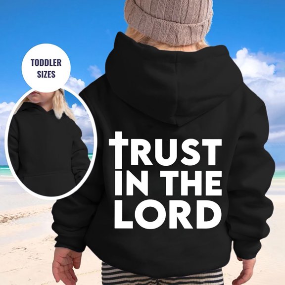 Girls Hoodies Jesus Letter Print Versatile Pullover Hoodie Top Fall Winter Athletic Hoodies for Girls Size 3-4Y