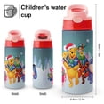 thumbnail image 2 of Kids Water Bottle with Straw - Winnie The Pooh 16.9 Oz Stainless Steel Vacuum Insulated Water Bottle for Boys Girls, 2 of 7
