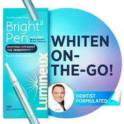 Lumineux Teeth Whitening & Dual Action Stain Repellant Bright, 2 Pens
