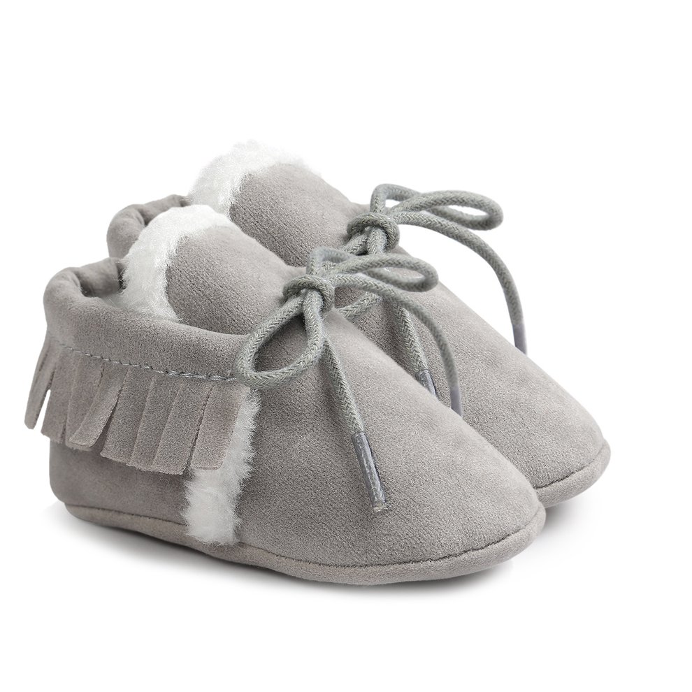 soft leather booties for babies
