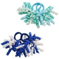 thumbnail image 4 of Nvzi 2 lazos para el pelo para niños y adolescentes, elásticos y rizados, para coletero, accesorios para el cabello, A14, 4 of 5