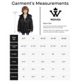 thumbnail image 6 of WenVen Boy's Puffer Jacket Thicken Winter Coat Windproof Winter Jacket Black 10/12, 6 of 11