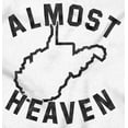 thumbnail image 2 of West Virginia Almost Heaven Vacation Unisex Fleece Graphic Zip Up Hoodie Brisco Brands 5X, 2 of 5