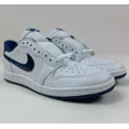 thumbnail image 2 of N I-K-E A i r-Jor-dan 1 Low 85 Retro Mens Size 8 White Blue Shoes Sneakers FB9933-141, 2 of 6