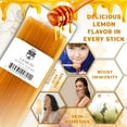 thumbnail image 3 of English Tea Store Honey Sticks | All-Natural Honeystix With Gluten-Free Grade A Honey | Mini Honey Sticks For Tea, Cake Pops Or Snacks | Portable Sweet Treat | Lemon Flavored Honey Sticks - 20 Count, 3 of 6