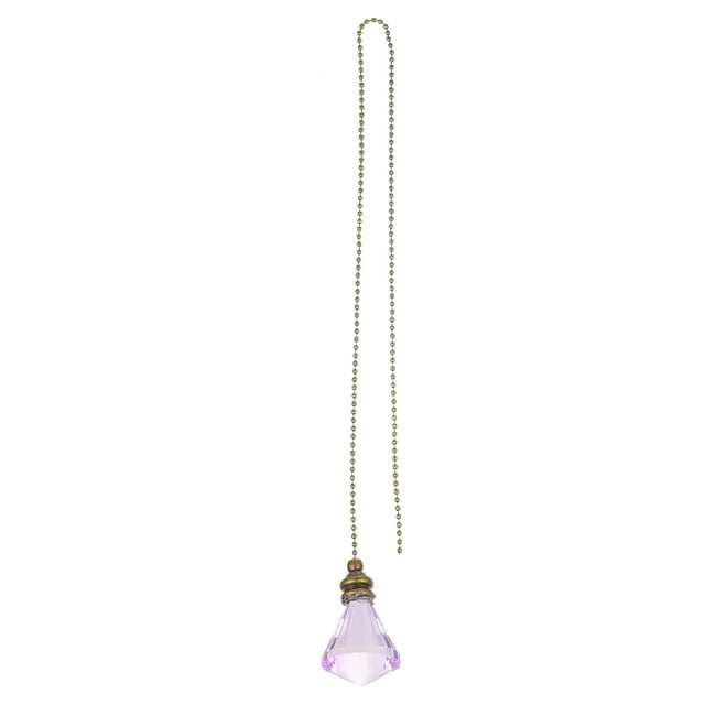 OULII Window Pendant Crystal Hanging Pendant Violet Iron 1Pack