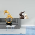 thumbnail image 2 of Juego de figuras de cerámica y delfín realistas modernas para el hogar, la oficina, el escritorio, la entrada, el armario, , la mesa, la es, 2 of 8