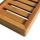 thumbnail image 4 of Jabonera de madera de bambú, jabonera de madera para baño, hecha a mano, para bañera y ducha, ideal para el hogar y el spa del hotel., 4 of 7
