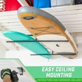 thumbnail image 3 of GoSports Kayak Rack for Garage Ceiling Mount - Adjustable Storage Hangers for 2 Kayaks, SUPs, or Surfboards, 3 of 6