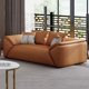 thumbnail image 5 of Hot Sale Light Luxury Leather Sofa First Layer Cowhide 3 Seater L Shaped Sofa Full Body Chaise Corner Down Sofa Divano Furniture My Lux Decor Round, 5 of 14