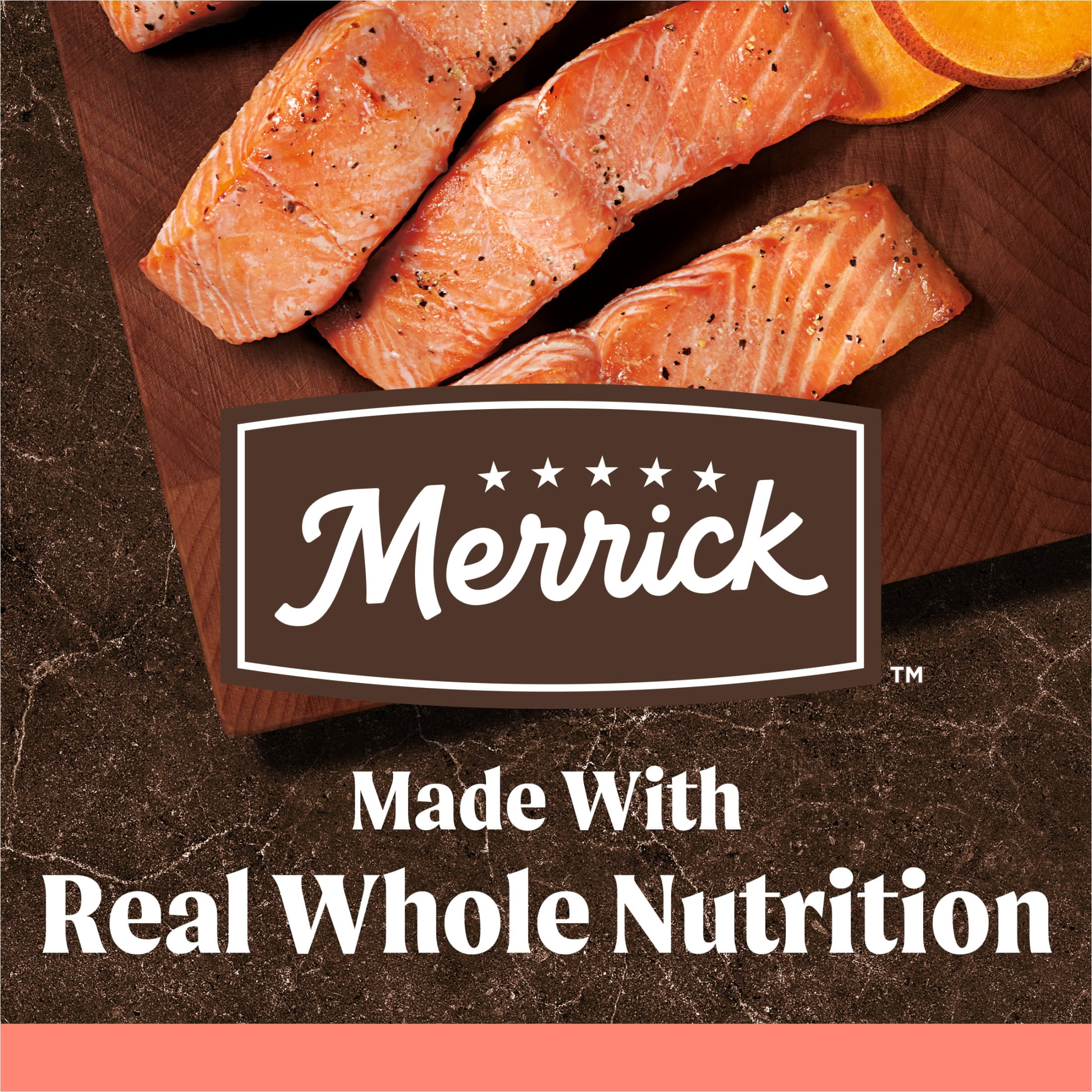 Merrick salmon and sweet potato 25lb sale